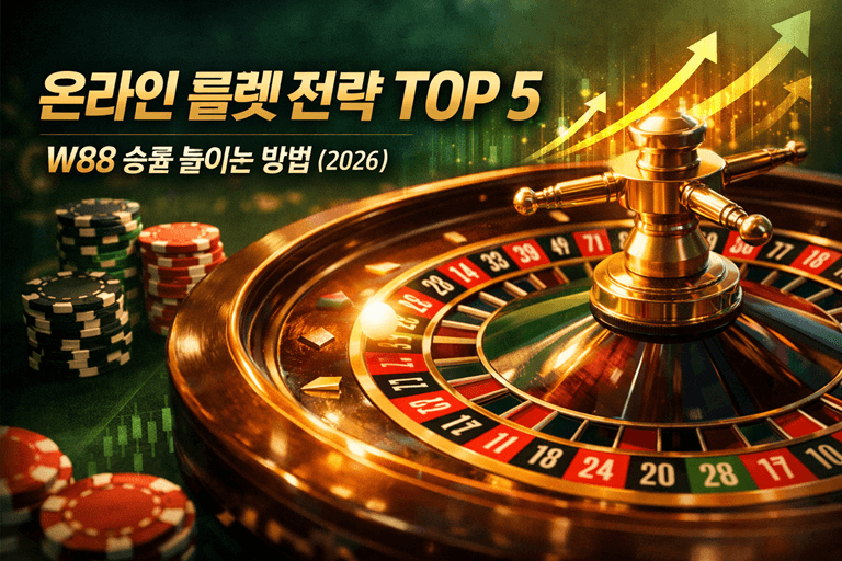 온라인 룰렛 전략 TOP 5